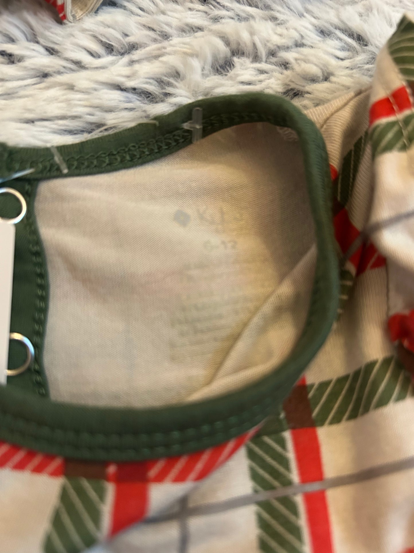 6-12m Kyte Romper Dress with matching headband