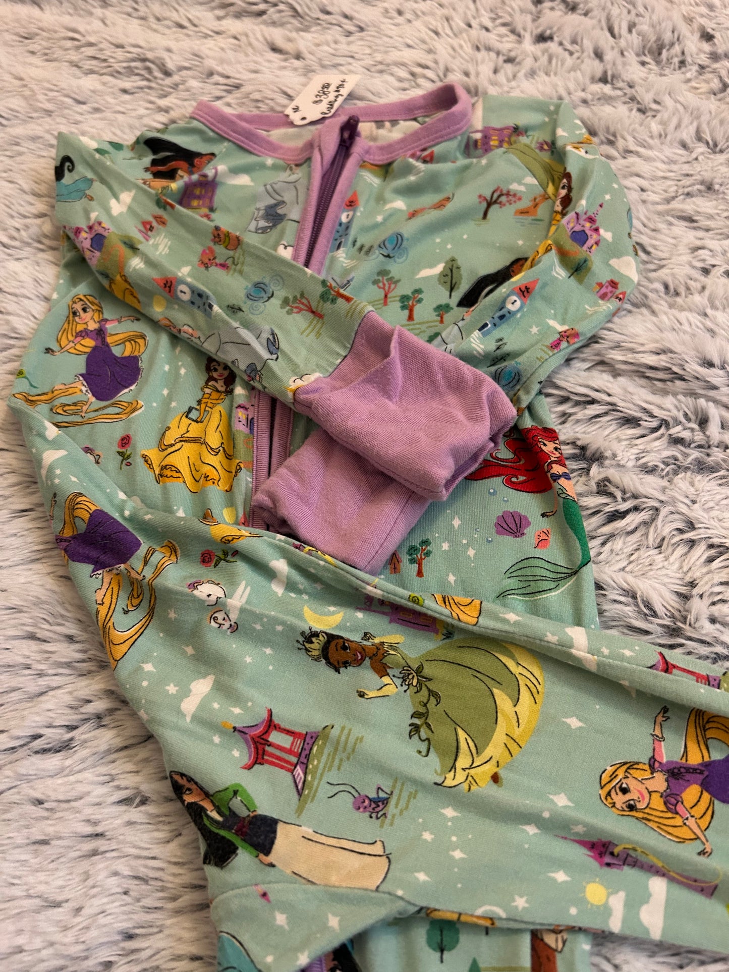 6-12m Little Sleepies Disney Zippy Onesie