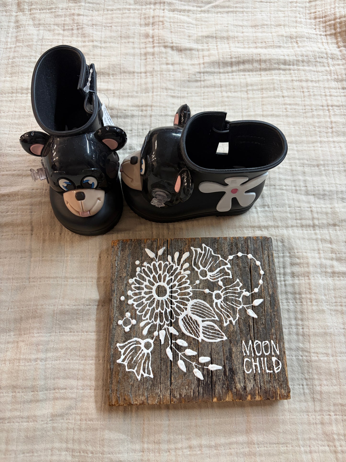 Jeremy Scott x Mini Melissa rain boots size 5 HTF