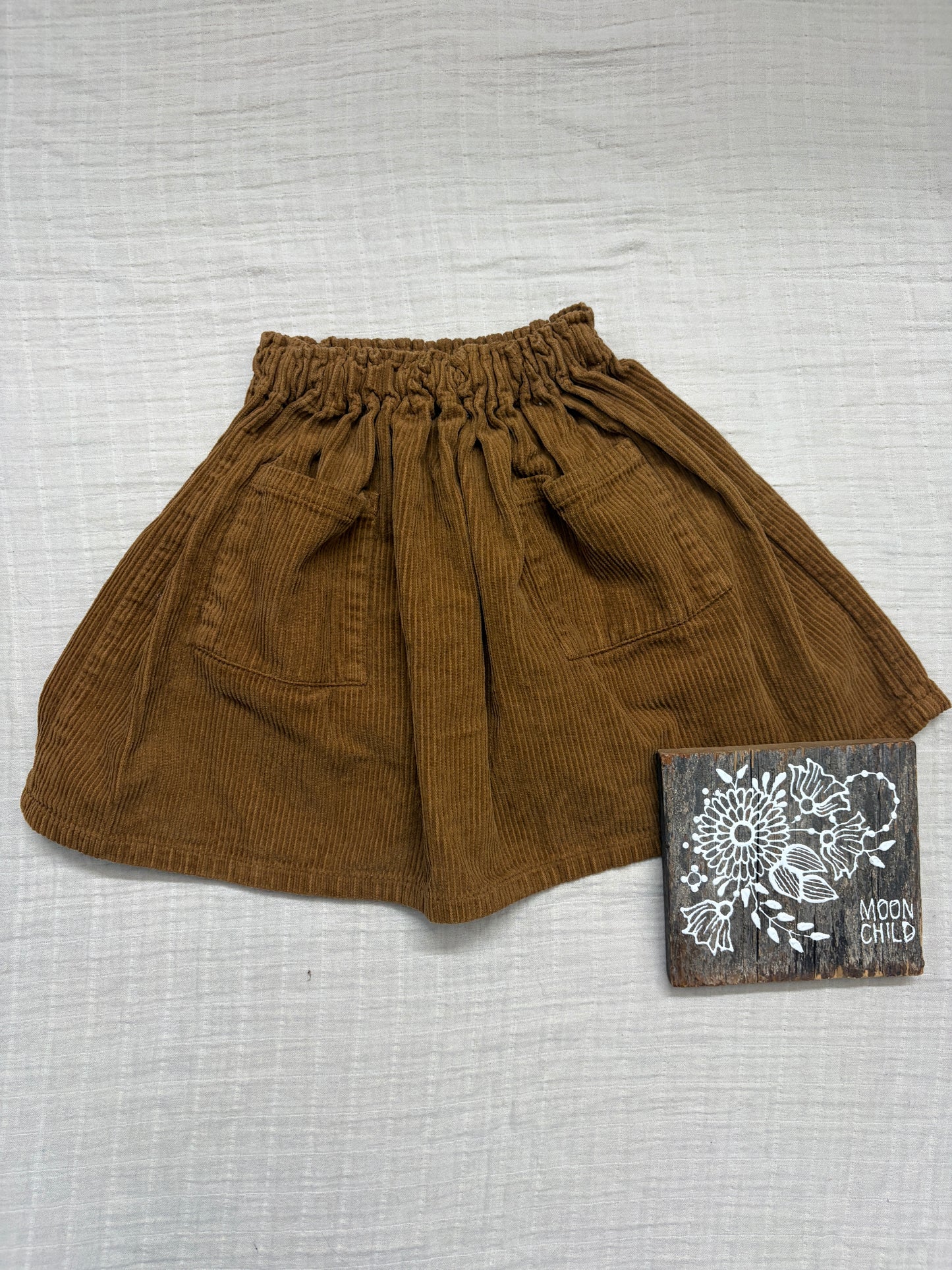 Simple Folk brown corduroy skirt