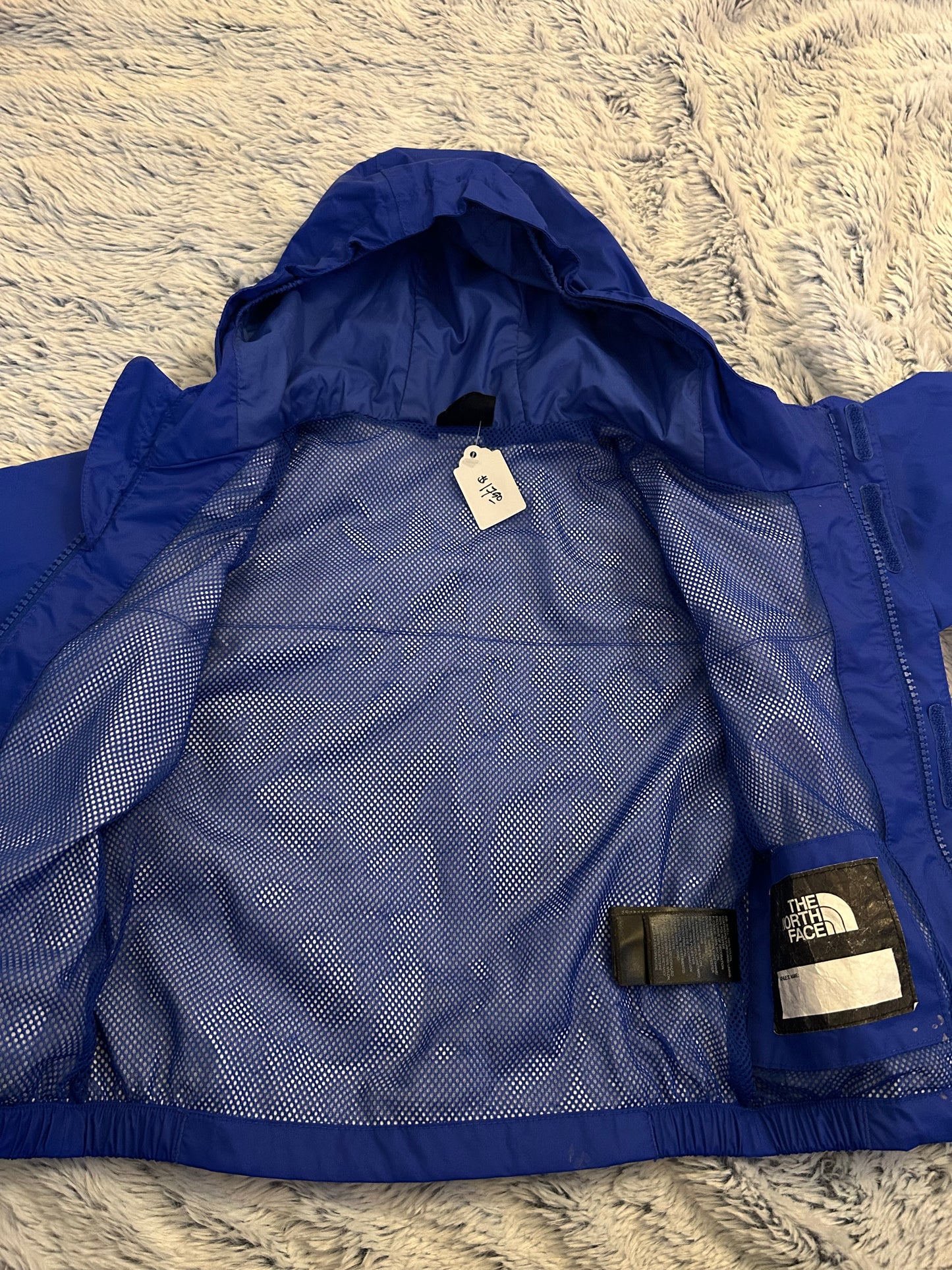 12-18m The North Face Dryvent Blue Rain Jacket