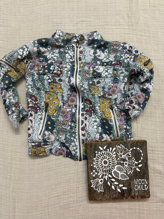 Kate Quinn floral light weight jacket 6/12