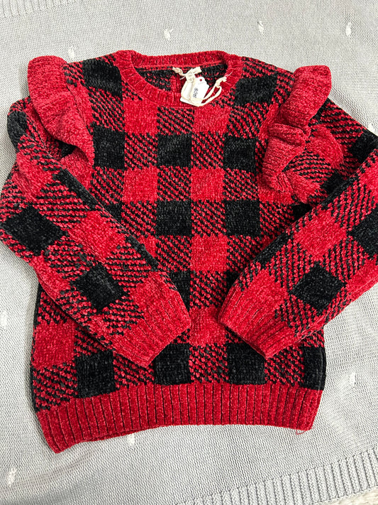 5/6 Jessica Simpson Plaid Sweater
