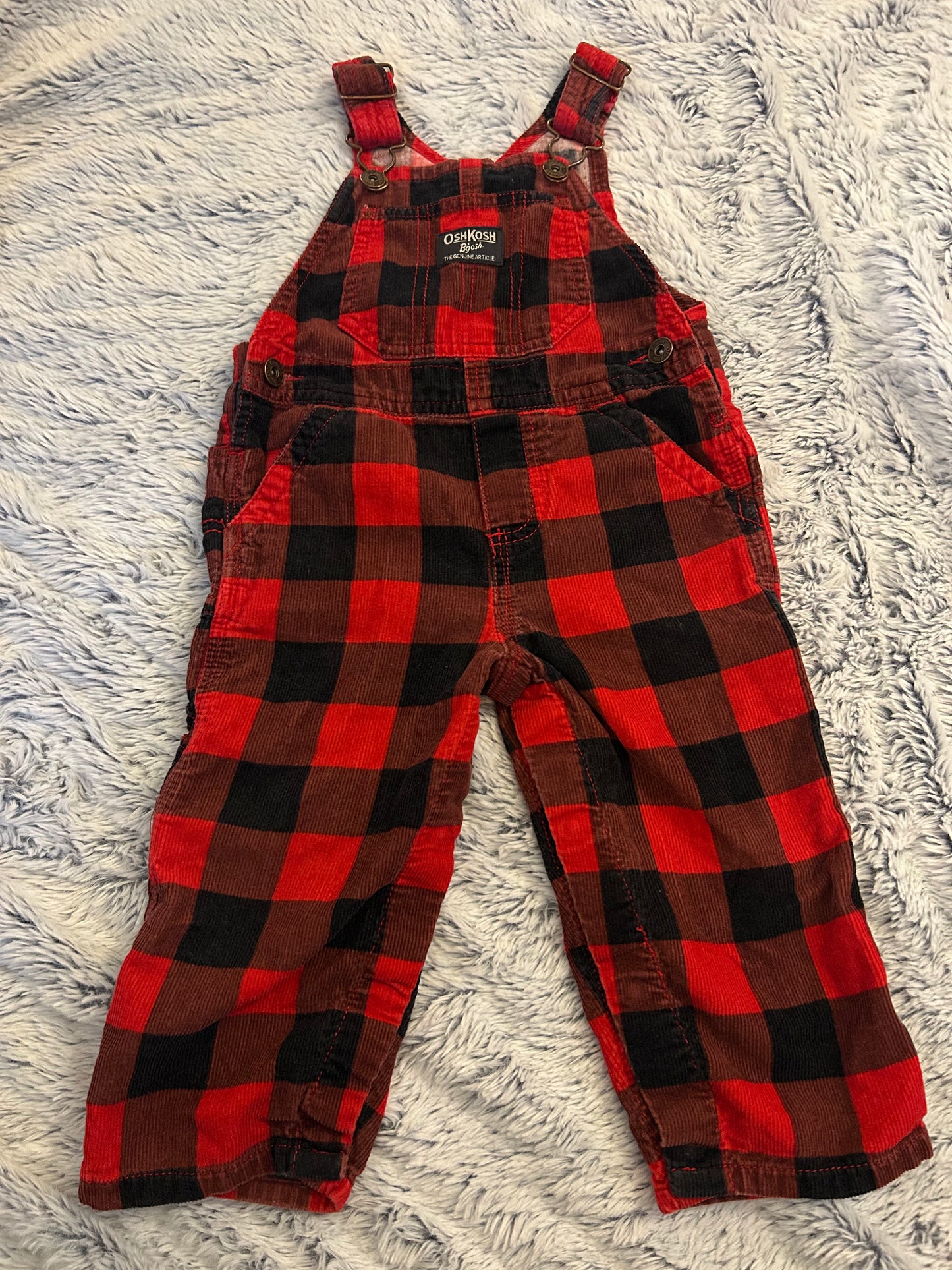 12-18m Vintage Oshkosh Overalls