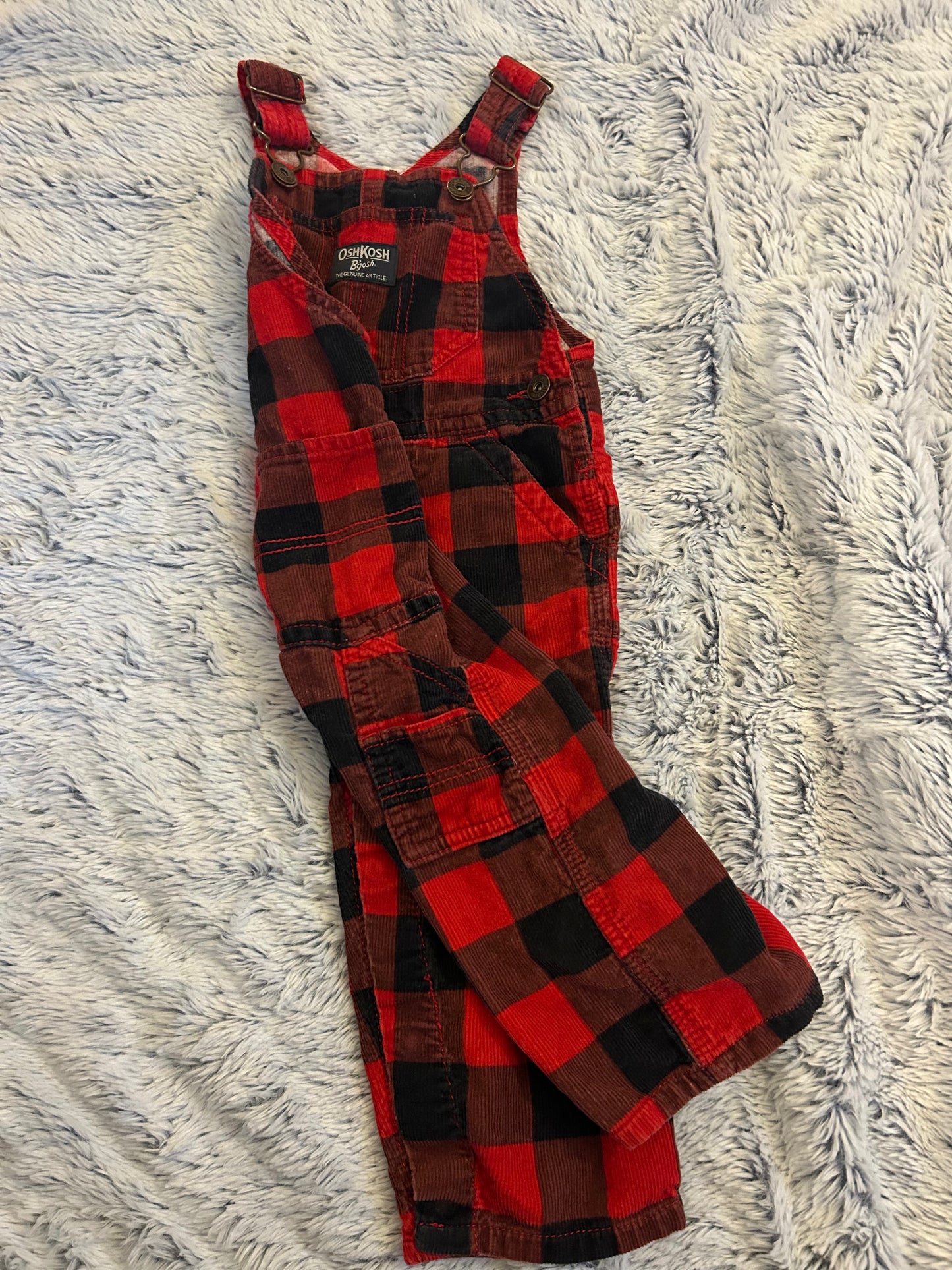 12-18m Vintage Oshkosh Overalls