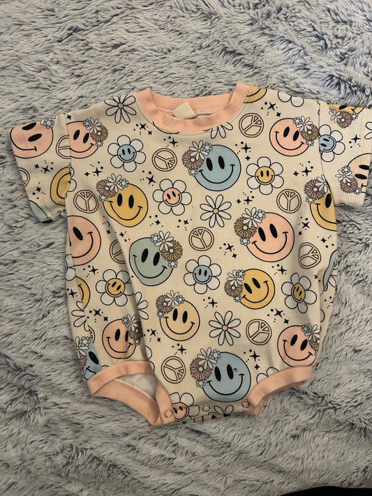 12-18m LPK Smiley Onesie