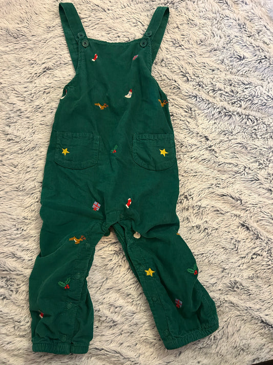 18-24m Baby Boden corduroy holiday overalls