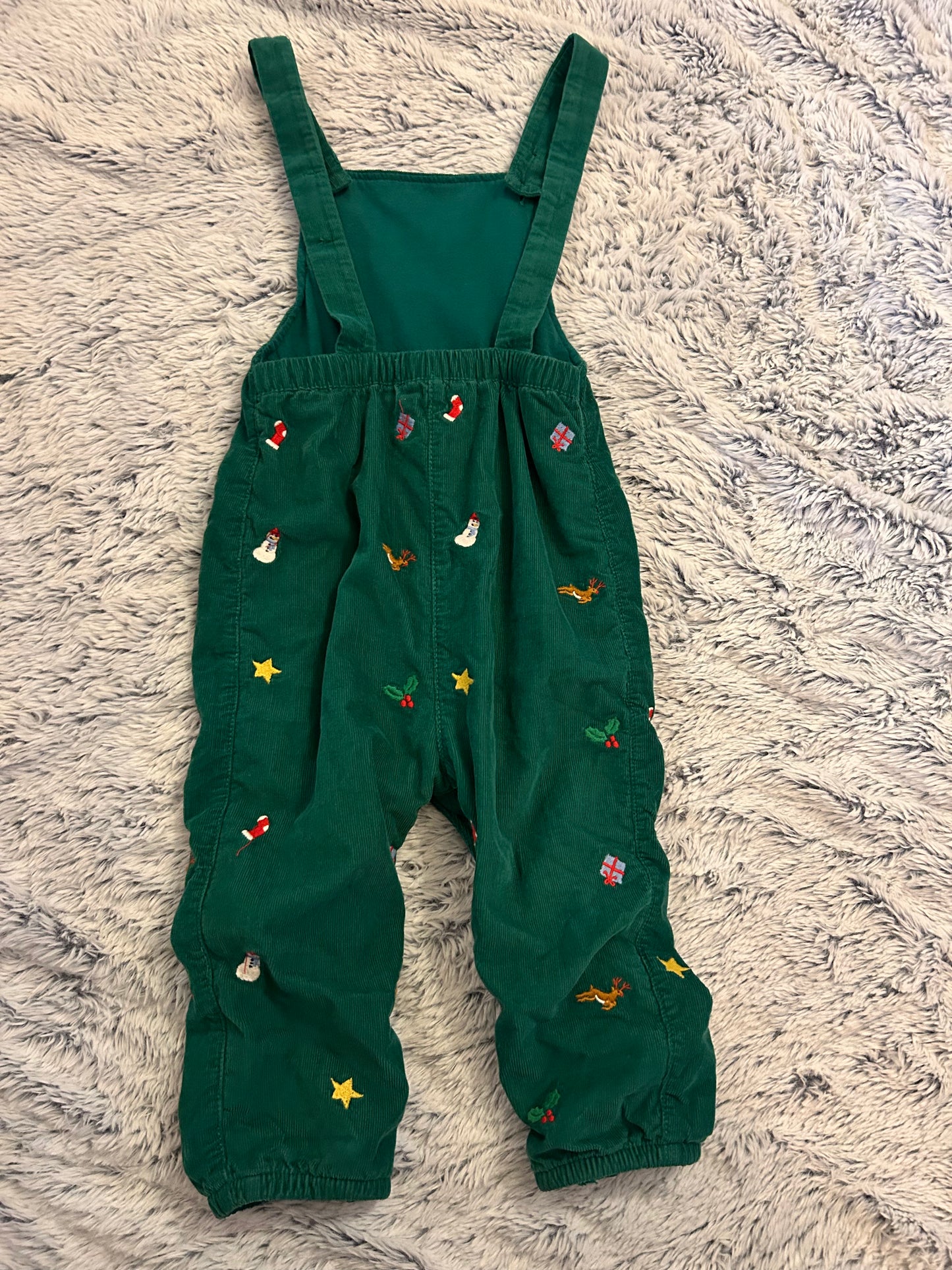 18-24m Baby Boden corduroy holiday overalls