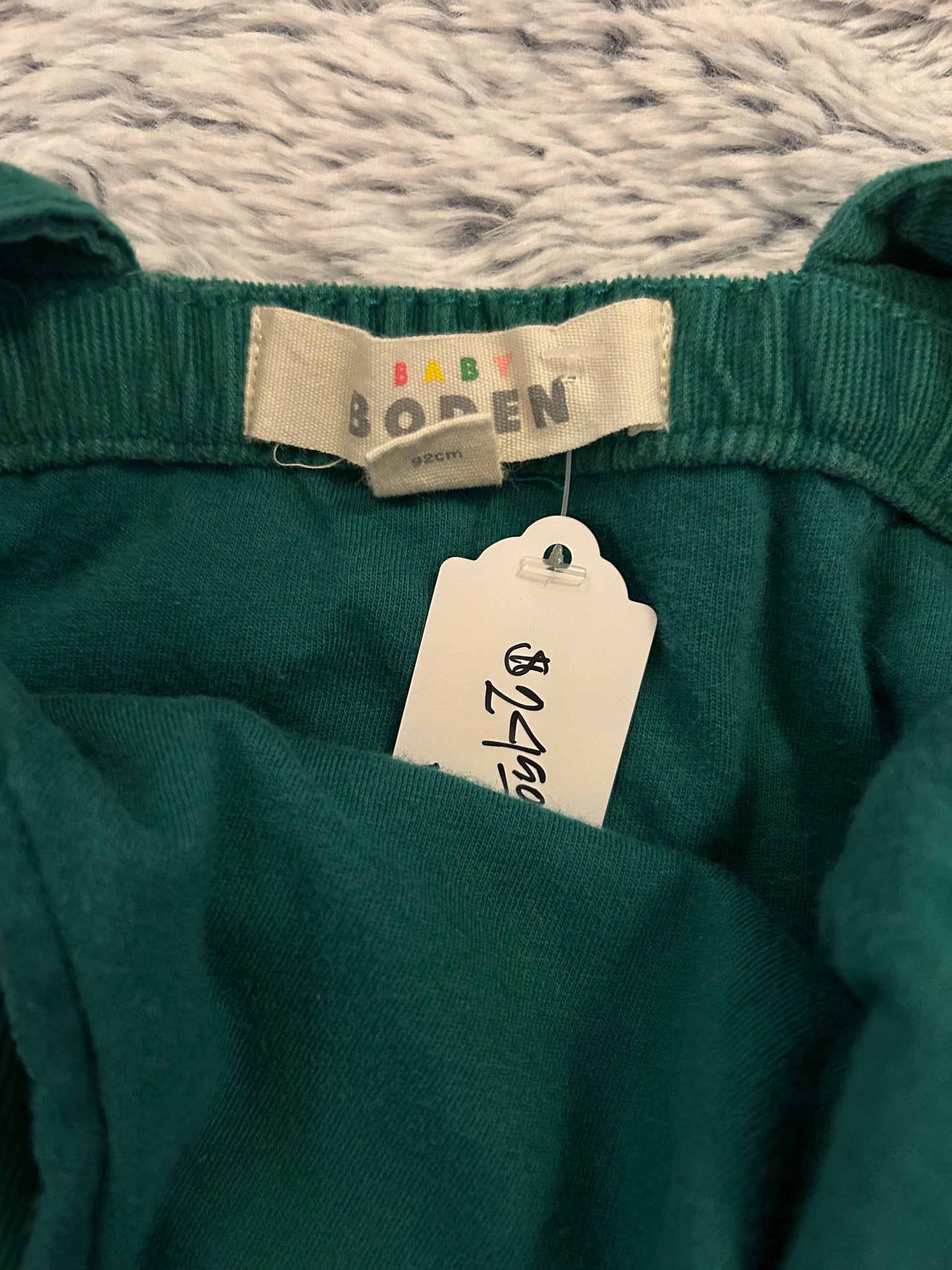 18-24m Baby Boden corduroy holiday overalls