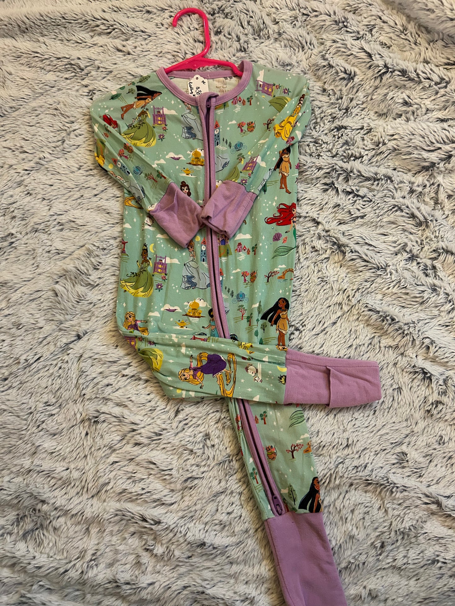 6-12m Little Sleepies Disney Zippy Onesie