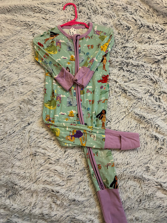6-12m Little Sleepies Disney Zippy Onesie